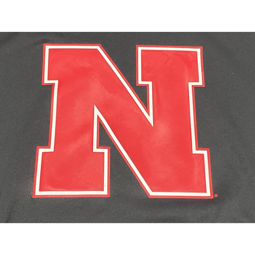 ADIDAS NCAA Nebraska Cornhuskers Hoodie Hooded Sweatshirt Men’s XL - Picture 3 of 9